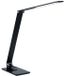 Paperflow LED-bureaulamp OLGA, zwart, 12 watt, met dimfunctie, met USB-poort