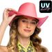 Merkloos Boland Cowboyhoed - Roze