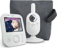 Philips Avent Babyfoon met camera, 3,5 pouces écran HD, 300 mètres portée, 12 heures autonomie, fonction parler et écouter