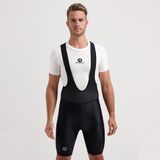 Rogelli Core Korte Fietsbroek Heren met Zeem en Bretels - Bibshort - Zwart - Maat XS