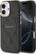 Guess Back Cover - iPhone 17 - Zwart - Magsafe PU Leather - 4G Classic Logo