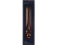 Decoris Kaemingk Piek glas d6h26 cm espresso I kerst Decoris