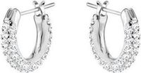 Swarovski Stone Oorstekers - Zilver