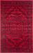 Safavieh Adirondack Collectie ADR108 Medallion Geweven Vloerkleed, Rood & Zwart, 91 x 152 cm