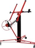 vidaXL Platenlift - Staal - Rood - 68 kg hefvermogen