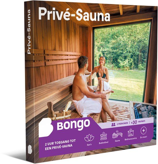 Bongo Bon - Privé-sauna - Cadeaukaart