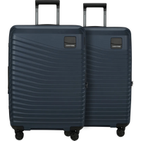 Samsonite Intuo Expandable Spinner 69cm Duo Pack Blue Nights