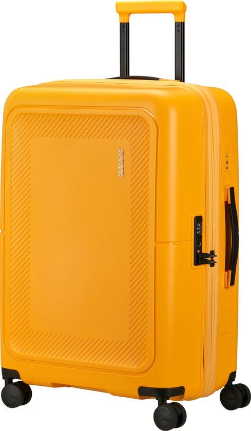 American Tourister DashPop spinner 67 cm Golden Yellow