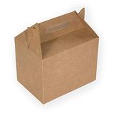 ONLY BOXES Picknickbox maxi kraftpapier 10 stuks