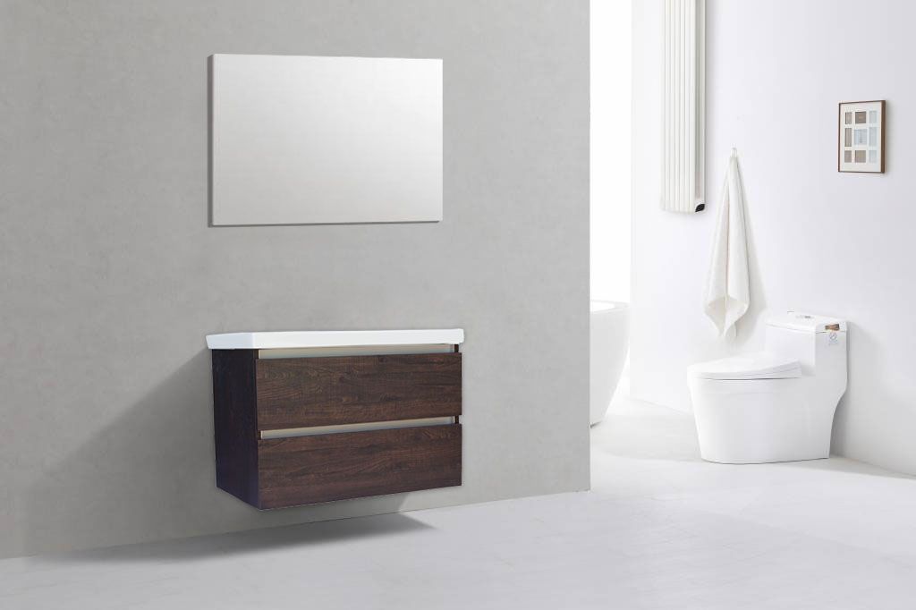 Badkamerplanet Generation Sherwood Coffee Brown Badkamermeubel 80 cm
