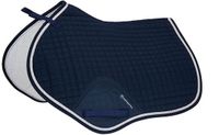 Equestro Shaped Springen Zadeldekje Blauw Full