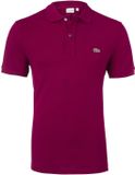 Lacoste Polo Korte Mouw - Slim fit - Bordeaux - XL