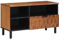 vidaXL TV Kast met lade Acacia Bruine Afwerking 80 x 33 x 46 cm