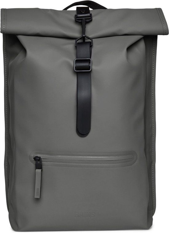 Rains Rolltop Backpack W3 - Grey - 13L - Unisex