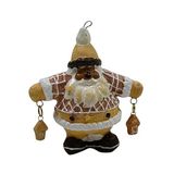 AUTOUR DE MINUIT Keramische kerstboom, 9 cm, specerijen/4