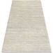 Rugxs Tapis En Laine Berber Loom Argent Clair 2021 - Tissé Main Mélange, Épais Gris 120x180 Cm