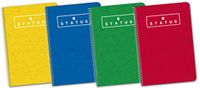 Enri Status 400088607 notitieboeken, spiraalbinding, extra sterke deksel, Fo, 5 stuks