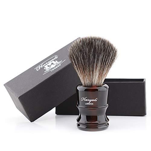 Haryali London Haryali Londen Synthetische Badger Haar Borstelharen Mens Scheerborstel voor Schone Scheren Perfect Nieuwjaar Gift voor Mannen