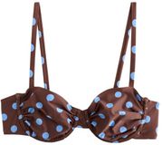 Next Dames Bikinitop Balconette Zonder Vulling Met Beugel 75D Bruin