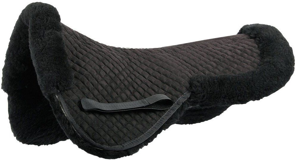 Harry's Horse Riser pad merino cob - Zwart
