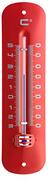 TFA TFA 12.2051.05 binnen- en buitenthermometer, metaal, rood