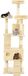 vidaXL Kattenkrabpaal met sisal krabpalen 170 cm beige