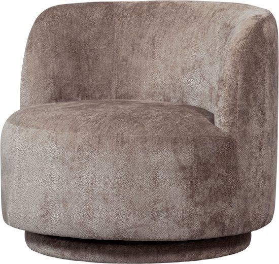 WOOOD Popular Fauteuil - Polyester - Taupe