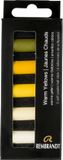 Rembrandt softpastel half 5 Warme gelen