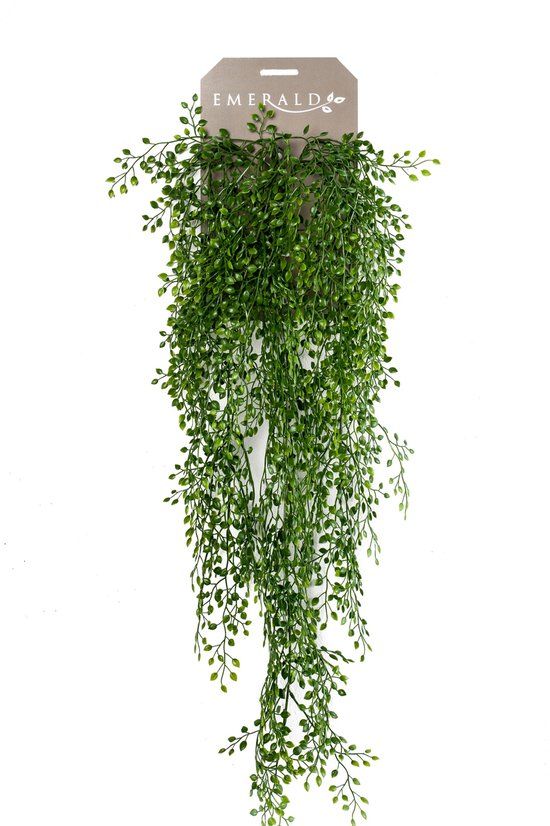 Emerald - Kunst Hangplant Jasmijn Mini 80cm - Kunstplant voor binnen