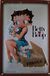 I&S Betty Boop Puppy Metalen Wandbord in Reliëf 20 x 30 cm