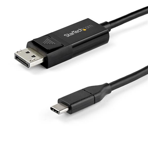 StarTech.com USB-C naar DisplayPort 1.4 kabel bidirectioneel 1 m