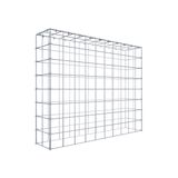 Gabion de fixation type 3 100 cm x 80 cm x 20 cm (L x H x P), maille 10 cm x 10 cm, C-ring