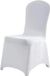 Housses de chaise blanches - Housses de chaise de mariage - 50 pièces - Lavable en machine