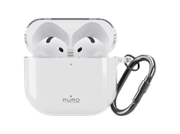 Puro 0.3 Nude TPU Cover Airpods 4 Transparent Hoesje