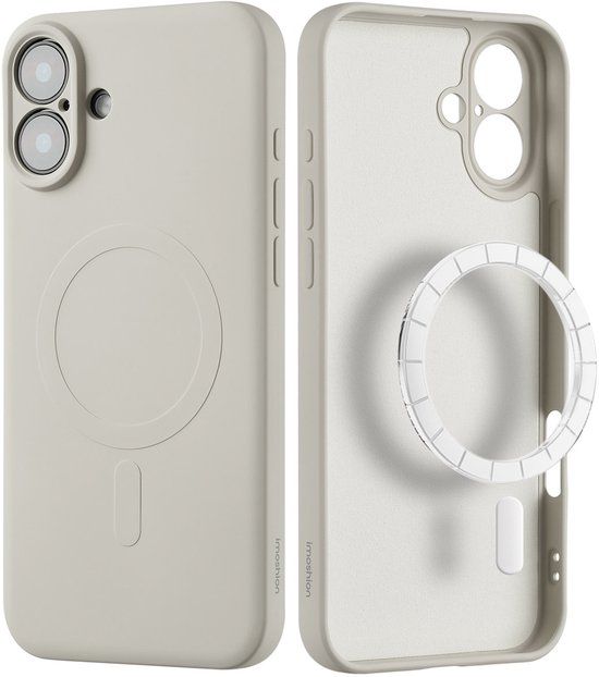 imoshion Color Backcover geschikt voor MagSafe - Beige - Apple iPhone 16