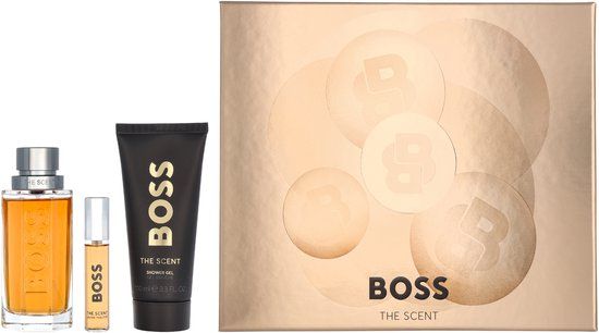 Hugo Boss The Scent Giftset - edt 100ml + 10ml + Showergel 100ml