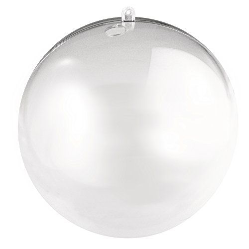 RAYHER 3946337 plastic bol, 18 cm, kristal