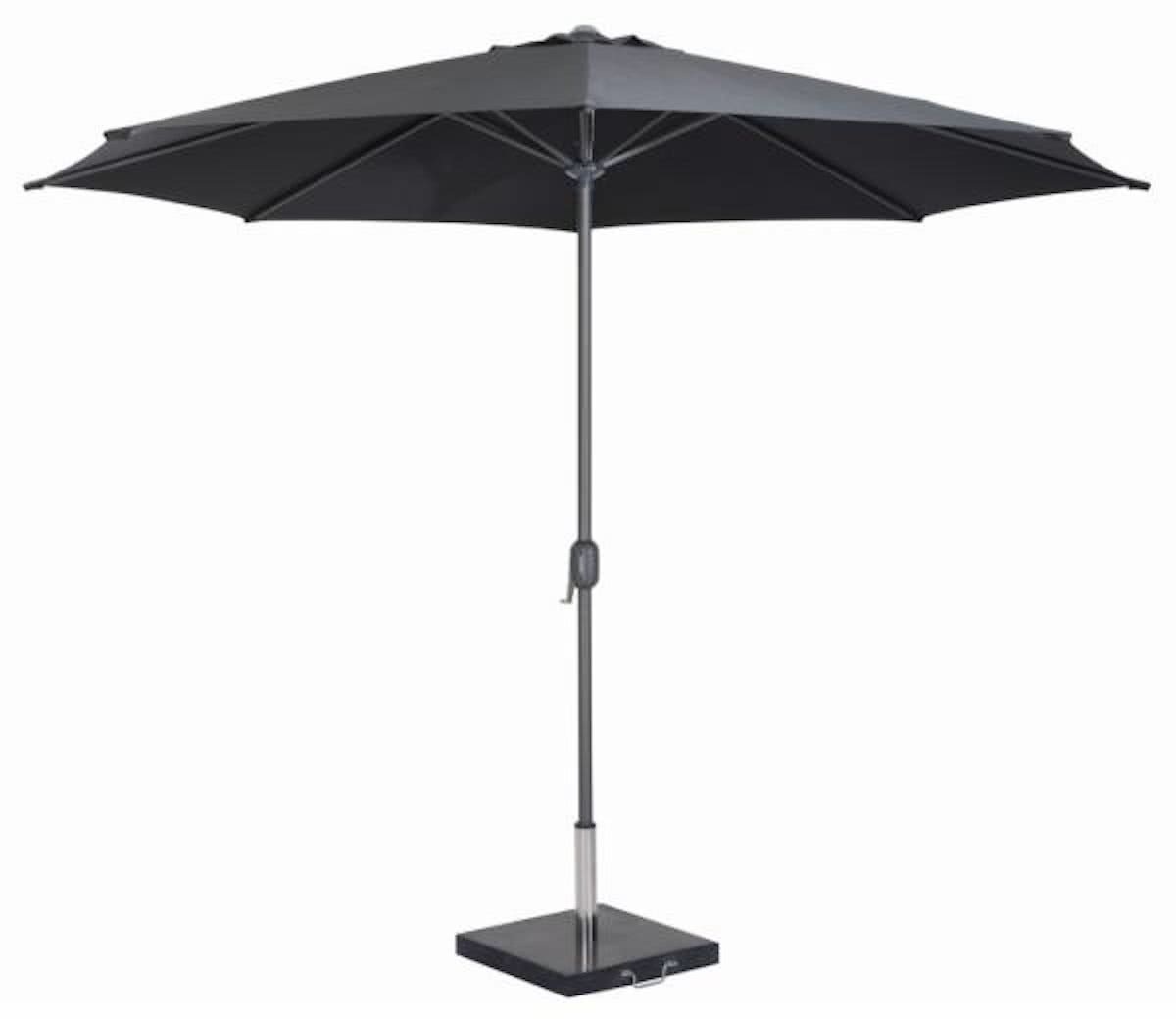 - Parasol Salou zwart - Ã˜ 300 cm x 250 cm Waarom is een <lt/>a href=https://www.bol.com/nl/i/-/N/13027/ target=_blank"<gt/>parasol<lt/>/a<gt/> onmisbaar in de tuin