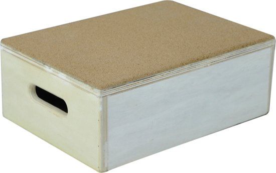 Aidapt opstapje bad - onderkant anti slip bovenkant kurk (7.6 cm hoog)