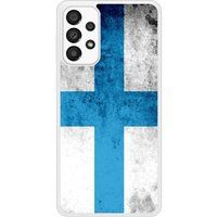 Samsung Galaxy A53 Drapeau marseille Verstevigd hoesje met sublimatie bedrukking