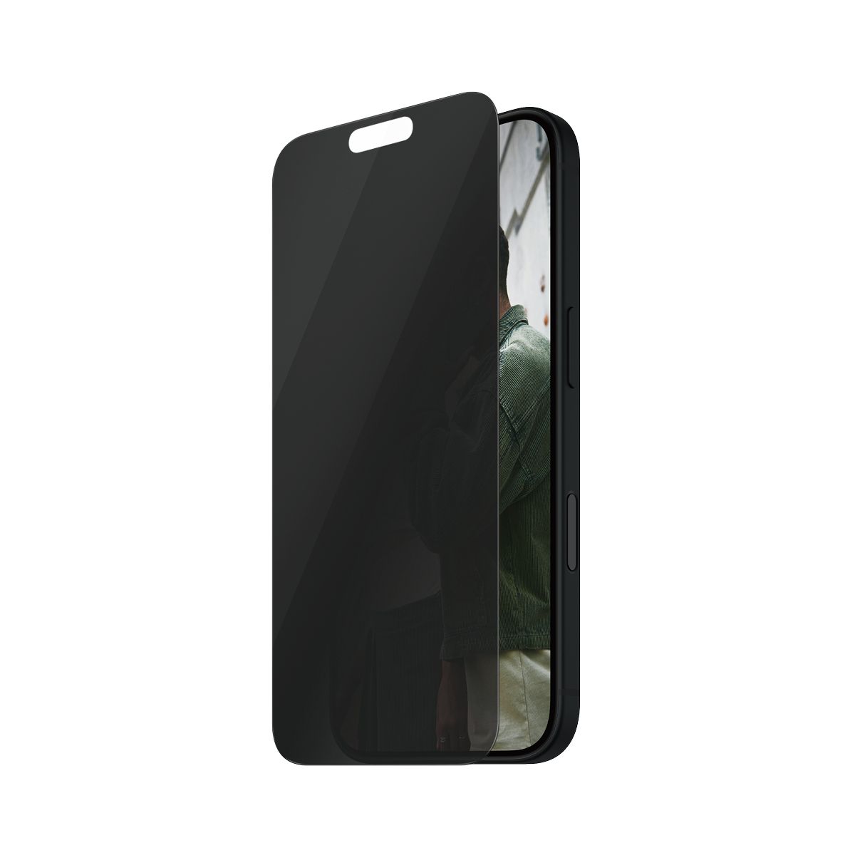 PanzerGlass SAFE by PanzerGlass Privacy Screenprotector Ultra Wide Fit met applicator geschikt voor Apple iPhone 16