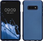 kwmobile telefoonhoesje geschikt voor Samsung Galaxy S10e - Back cover in metallic blauw