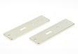 Hoppe Kortschild met sleutelgat F2 Aluminium 56 mm