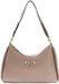 GUESS Sac bandoulière Anise Double Zip Taupe Foncé Logo