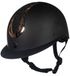 HKM Uniseks Illusion Rijhelm Zwart/Rosegoud XS (49-51 cm)