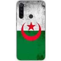 1001 coques Xiaomi Drapeau algerie bedrukt siliconen hoesje compatibel met Redmi Note 8
