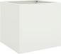 vidaXL Plantenbak 49x47x46 cm staal wit