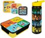 Pokemon Set de déjeuner - Boîte à lunch - Bouteille d'eau - 3 boîtes à collation - Multicolore