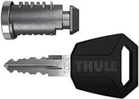 THULE Cylinder + stalen sleutel N238, voor volwassenen, uniseks, meerkleurig, eenheidsmaat