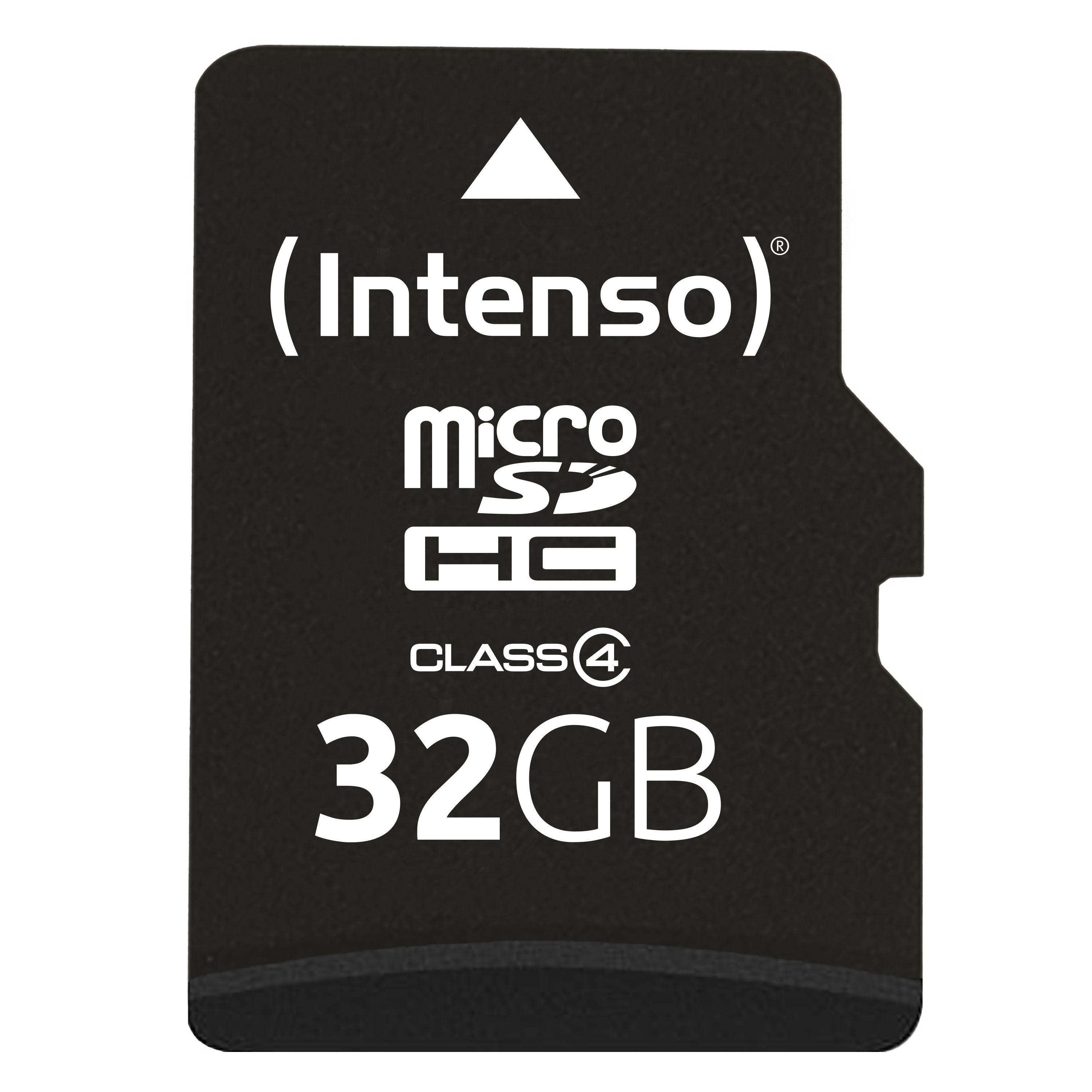 Intenso MicroSDHC 32GB Class 4 Memory Card with SD Adapter